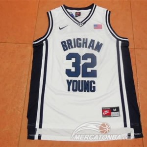 Canotte Basket NCAA Brigham Young Fredette Bianco