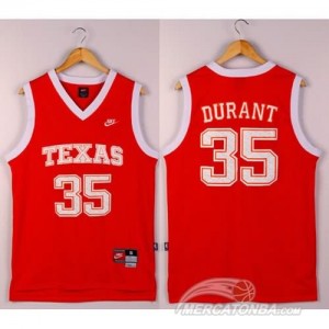 Canotte Basket NCAA Texas Durant Arancione