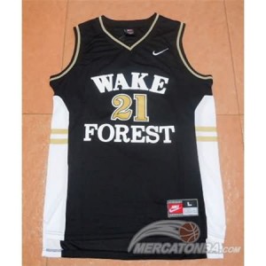 Canotte Basket NCAA Wake Forest Duncan Nero