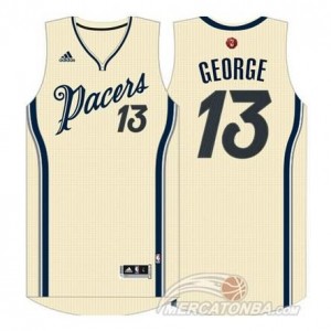 Maglie Shop George Christmas Indiana Pacers Bianco