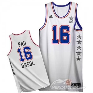 Canotte NBA Pau All Star 2015 Bianco