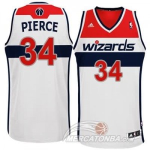 Canotte Rivoluzione 30 Pierce Washington Wizards Bianco