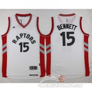 Maglie NBA Bennett Toronto Raptors Bianco