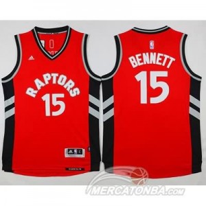 Maglie NBA Bennett Toronto Raptors Rosso
