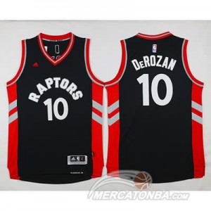 Maglie NBA Derozan Toronto Raptors Nero