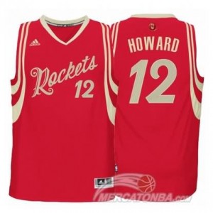 Maglie Basket Howard Christmas Houston Rockets Rosso