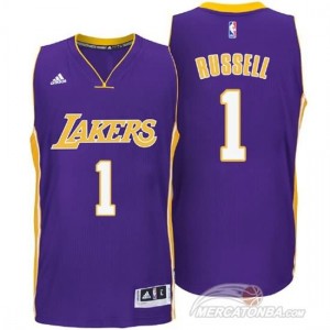Maglie Basket Russell Los Angeles Lakers Porpora