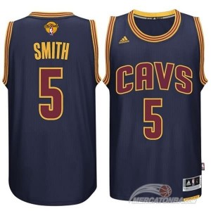 Canotte NBA Rivoluzione 30 Smith Cleveland Cavaliers Blu