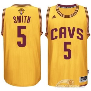 Canotte NBA Rivoluzione 30 Smith Cleveland Cavaliers Giallo