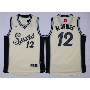 Maglie Shop Aldridge Christmas San Antonio Spurs Bianco