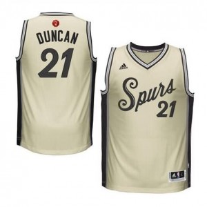 Maglie Shop Duncan Christmas San Antonio Spurs Bianco