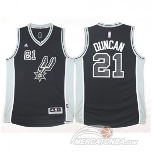 Maglie Shop Duncan San Antonio Spurs Nero