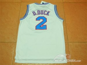 Canotte NBA Tunesquad D.Duck Bianco