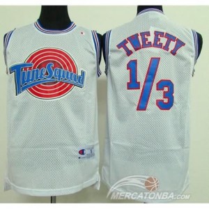 Canotte NBA Tunesquad Tweety Bianco