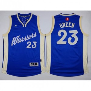 Maglie Shop Green Christmas Golden State Warriors Blauw