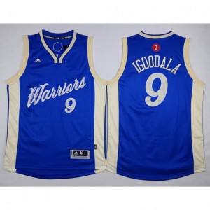 Maglie Basket Iguodala Christmas Golden State Warriors Blauw