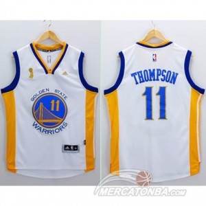 Maglie Basket Thompson Golden State Warriors Bianco