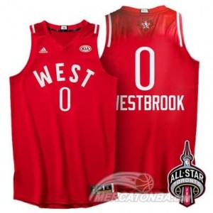 Canotte NBA Westbrook All Star 2016 Rosso