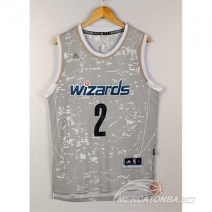 Canotte Basket Luces Wizards Wall Grigio
