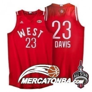 Canotte NBA Davis All Star 2016 Rosso