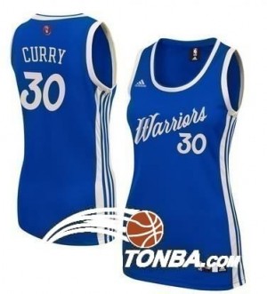Maglie NBA Donna Curry Christmas Cleveland Warriors Blu