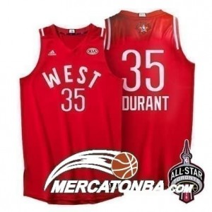Canotte NBA Durant All Star 2016 Rosso