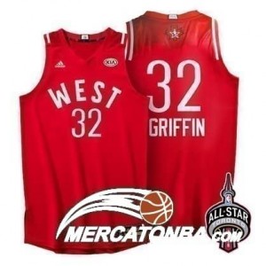 Canotte NBA Griffin All Star 2016 Rosso