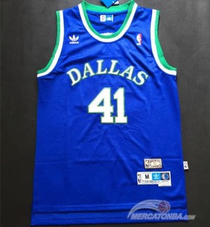 Maglie Basket Retro Nowitzki Dallas Mavericks