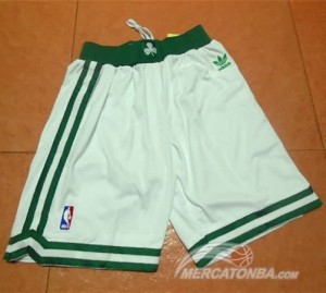 Pantaloni NBA Boston Celtics Bianco