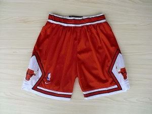 Pantaloni NBA Chicago Bulls Rosso
