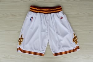 Pantaloni NBA Cleveland Cavaliers Bianco