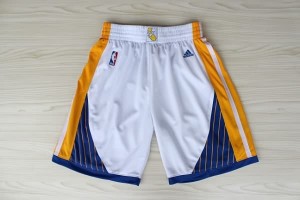 Pantaloni NBA Golden State Warriors Bianco