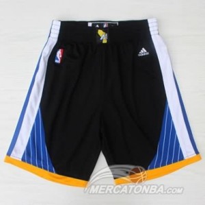 Pantaloni NBA Golden State Warriors Nero