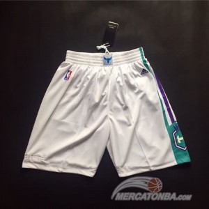 Pantaloni NBA Hornets Bianco 2016