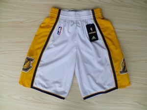 Pantaloni NBA Los Angeles Lakers Bianco