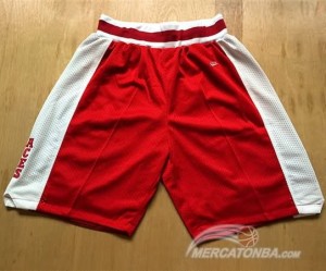 Pantaloni NBA Lower Merion Rosso