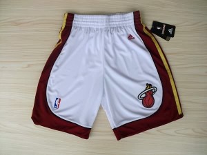 Pantaloni NBA Miami Heats Bianco