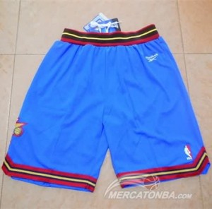 Pantaloni NBA Philadelphia 76ers Blu