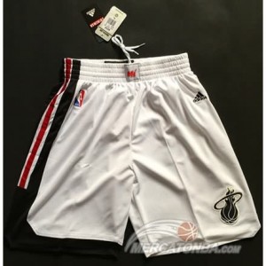 Pantaloni NBA Miami Heats Bianco