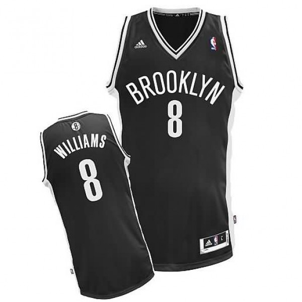 Smanicati basket Canotte NBA Rivoluzione 30 Williams Brooklyn Nets Nero. aquilandia