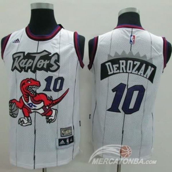 Maglie Basket NBA Bambini DeRozan Toronto Raptors Bianco